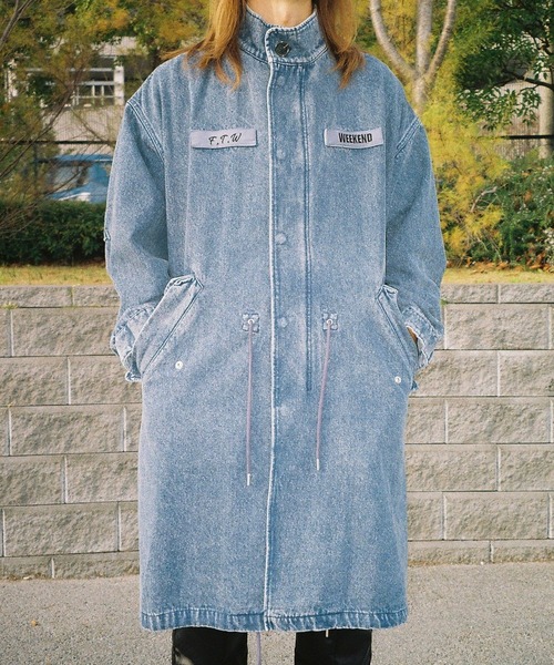 FTW（エフティダブリュー）の「WASHED DENIM M-65 FISHTAIL