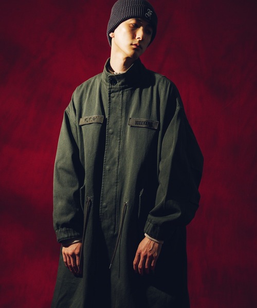 ジャケット・アウター MILITARY / DENIM M-65 FISHTAIL PARKA Denim M65 Fishtail Parka
