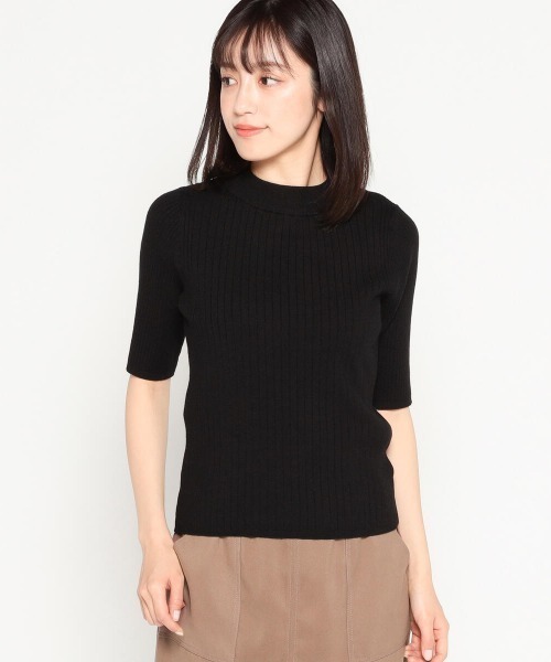 MISCH MASCH（ミッシュマッシュ）の「ラウンドネックアンサンブル（アンサンブル・レディース・ホワイト/ブラック/ボルドー/モカ・MEDIUM）」の21枚目の写真