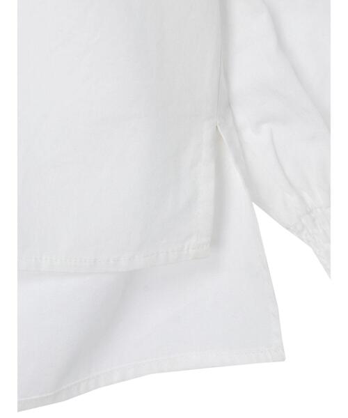 earth music&ecology（アースミュージックアンドエコロジー）の「ハイネックレースシャーリングブラウス＊（Tシャツ/カットソー・レディース・ブラック/オフホワイト・FREE）」の11枚目の写真