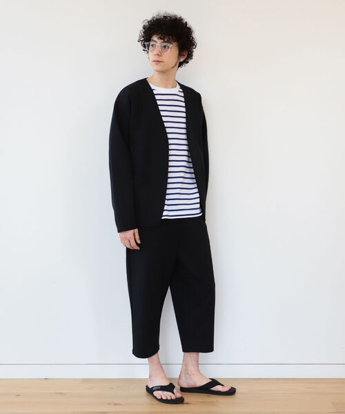 B:MING by BEAMS（ビーミングバイビームス）の「LACOSTE for B:MING by BEAMS / 別注 カノコ ドロップショルダーTシャツ（Tシャツ/カットソー・メンズ・ネイビー/ブルー系その他/ホワイト・1/2/4/3）」の14枚目の写真