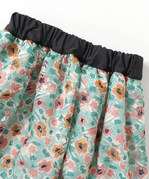 BREEZE（ブリーズ）の「/花柄レーススカート（スカート・キッズ・イエロー/ミント・100/140/120）」の7枚目の写真