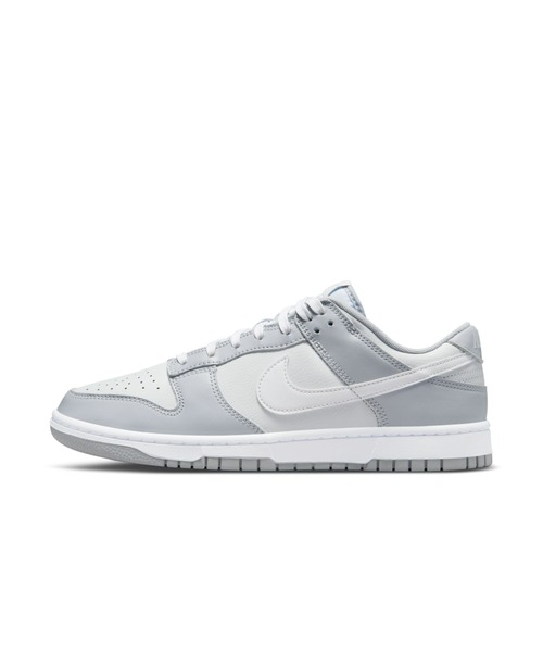 NIKE（ナイキ）の「ナイキ ダンク LOW レトロ メンズシューズ / Nike Dunk Low Retro Men's Shoes＜24-30cm 展開＞（スニーカー・メンズ・プラチナム/ブラック/グリーン系その他2/ホワイト・25/24.5/25.5/24/26/27/28.5/29/27.5/28/26.5/30/29.5）」の4枚目の写真