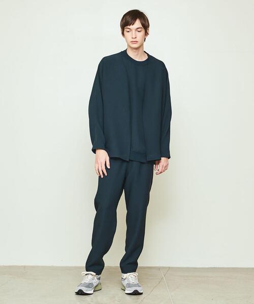 UNITED ARROWS & SONS(ユナイテッドアローズアンドサンズ)の「<UNITED ARROWS & SONS by DAISUKE OBANA> Ⅰ D/SL V CARDIGAN/カーディガン(カーディガン/ボレロ・メンズ・ブラック/ダークグリーン・S/M/L)」の12枚目の写真