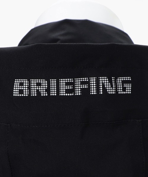 BRIEFING（ブリーフィング）の「【ブリーフィングゴルフ】MENS WATER PROOF FZ JACKET/メンズウォータープルーフFZジャケット（ナイロンジャケット・メンズ・ブラック/グレー・M/L）」の5枚目の写真