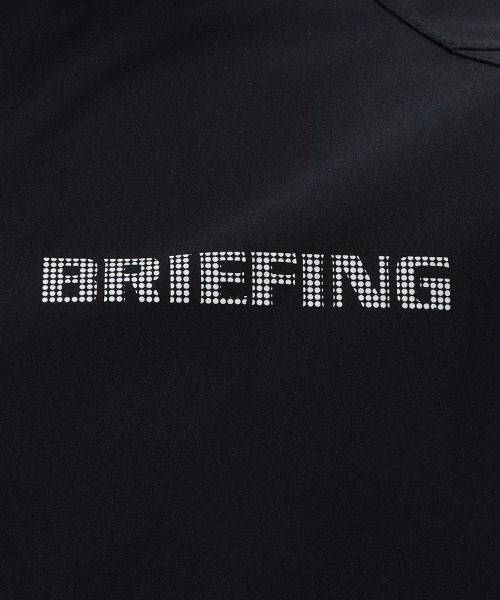 BRIEFING（ブリーフィング）の「【ブリーフィングゴルフ】MENS WATER PROOF FZ JACKET/メンズウォータープルーフFZジャケット（ナイロンジャケット・メンズ・ブラック/グレー・M/L）」の8枚目の写真