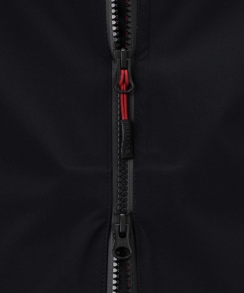 BRIEFING（ブリーフィング）の「【ブリーフィングゴルフ】MENS WATER PROOF FZ JACKET/メンズウォータープルーフFZジャケット（ナイロンジャケット・メンズ・ブラック/グレー・M/L）」の13枚目の写真