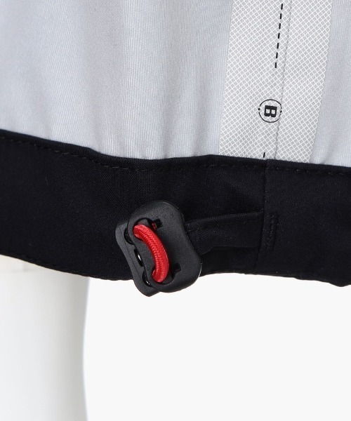 BRIEFING（ブリーフィング）の「【ブリーフィングゴルフ】MENS WATER PROOF FZ JACKET/メンズウォータープルーフFZジャケット（ナイロンジャケット・メンズ・ブラック/グレー・M/L）」の15枚目の写真