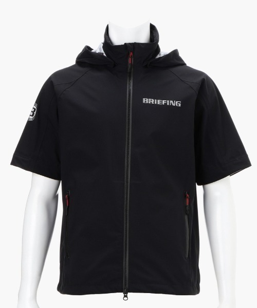 BRIEFING（ブリーフィング）の「【ブリーフィングゴルフ】MENS WATER PROOF FZ JACKET/メンズウォータープルーフFZジャケット（ナイロンジャケット・メンズ・ブラック/グレー・M/L）」の17枚目の写真