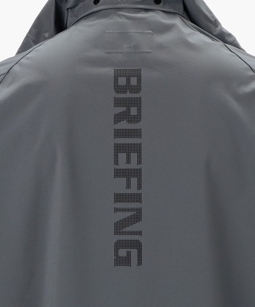 BRIEFING（ブリーフィング）の「【ブリーフィングゴルフ】MENS WATER PROOF FZ JACKET/メンズウォータープルーフFZジャケット（ナイロンジャケット・メンズ・ブラック/グレー・M/L）」の21枚目の写真