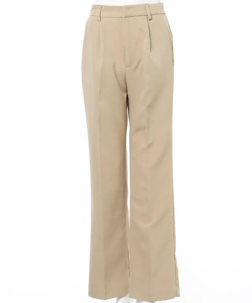 INGNI(イング)の「センタープレス/パンツ(セットアップ対応)(その他パンツ・レディース・ブラック/レッド/オレンジ/イエロー/グリーン/ベージュ/ブラウン系その他2/アイボリー・FREE)」の9枚目の写真