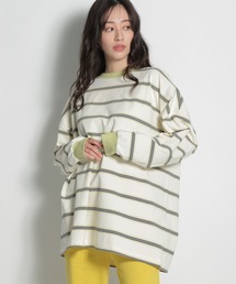 niko and... | マルチボーダービッグビッグT(Tシャツ/カットソー)