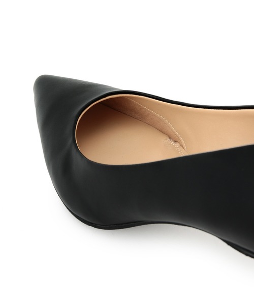 ADAM ET ROPE'（アダムエロペ）の「［定番人気］ボロネーゼパンプス（パンプス・レディース・ブラック/ベージュ・22.5cm/23.5cm/24.5cm/23.0cm/24.0cm/25.0cm）」の7枚目の写真