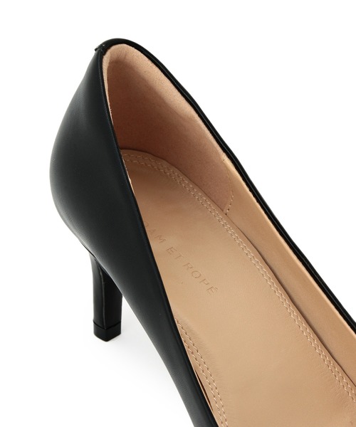 ADAM ET ROPE'（アダムエロペ）の「［定番人気］ボロネーゼパンプス（パンプス・レディース・ブラック/ベージュ・22.5cm/23.5cm/24.5cm/23.0cm/24.0cm/25.0cm）」の4枚目の写真