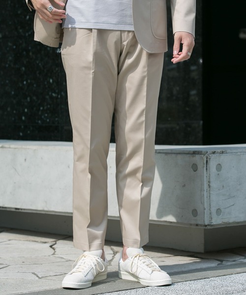 新品 lbm1911 ストレッチコットンスーツ ベージュ 46 新品 lbm1911 ストレッチコットンスーツ ベージュ 46