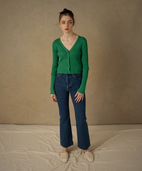 Levi's(リーバイス)の「Levi's(R) RED RIBCAGE BOOT SPACE CONTINUUM STRETCH(デニムパンツ・レディース・ダークインディゴブルー・27inch/24inch/23inch/25inch/26inch/30inch/29inch/28inch)」の6枚目の写真