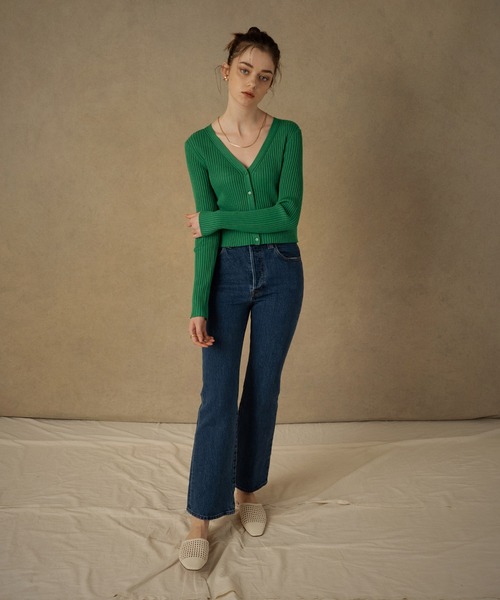Levi's(リーバイス)の「Levi's(R) RED RIBCAGE BOOT SPACE CONTINUUM STRETCH(デニムパンツ・レディース・ダークインディゴブルー・27inch/24inch/23inch/25inch/26inch/30inch/29inch/28inch)」の5枚目の写真
