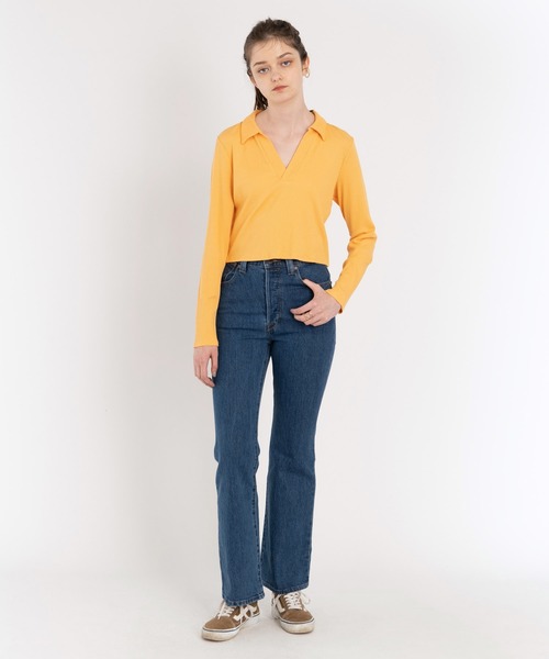 Levi's(リーバイス)の「Levi's(R) RED RIBCAGE BOOT SPACE CONTINUUM STRETCH(デニムパンツ・レディース・ダークインディゴブルー・27inch/24inch/23inch/25inch/26inch/30inch/29inch/28inch)」の21枚目の写真