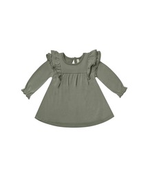 Quincy Mae(NCV[C)́yBszyitzyQuincy MaezLONGSLEEVE FLUTTER DRESS(hX)