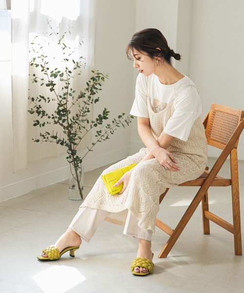 rectangle（レクタングル）の「キルティングサンダル（サンダル・レディース・アイボリー/ブラック/グリーン・LARGE/MEDIUM/SMALL）」の17枚目の写真