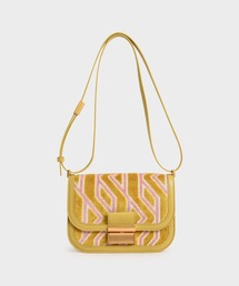シャーロット ジャカードプリントバッグ / Charlot Jacquard Printed Bag