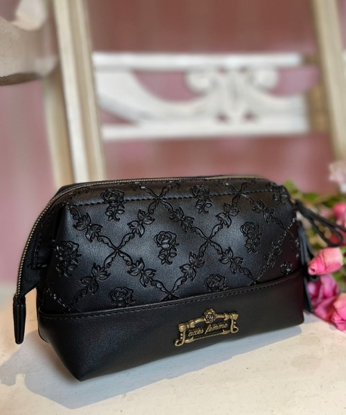型押しデザイン口金ポーチ ポーチ Axes Femme アクシーズファム のファッション通販 Zozotown