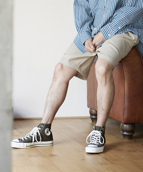 JOURNAL STANDARD relume(ジャーナルスタンダード レリューム)の「サッカーイージーショートパンツ(その他パンツ・メンズ・ブラック/ベージュ/ブルー・MEDIUM/LARGE)」の7枚目の写真