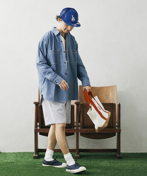 JOURNAL STANDARD relume(ジャーナルスタンダード レリューム)の「サッカーイージーショートパンツ(その他パンツ・メンズ・ブラック/ベージュ/ブルー・MEDIUM/LARGE)」の10枚目の写真