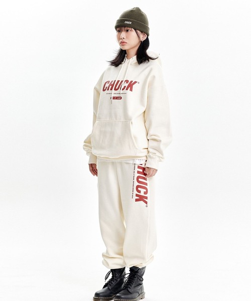 FCRE パーカー　フーディー セール】【UNISEX】CHUCK／SIGNATURE LOGO フーディー 2274328