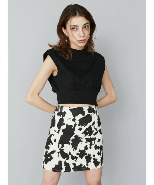 EVRIS（エヴリス）の「サイドベルトツイルミニスカート（スカート・レディース・ブラック/パープル/その他1・SMALL/MEDIUM）」の16枚目の写真