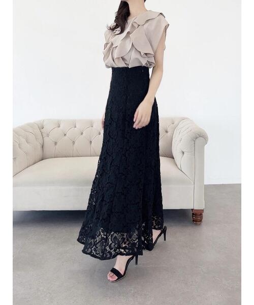 HALUHIROINE（ハルヒロイン）の「ラッフルブラウス（シャツ/ブラウス・レディース・ライトブルー/ベージュ/ライトピンク・FREE）」の14枚目の写真