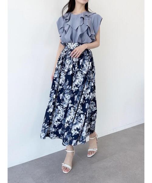 HALUHIROINE（ハルヒロイン）の「ラッフルブラウス（シャツ/ブラウス・レディース・ライトブルー/ベージュ/ライトピンク・FREE）」の19枚目の写真