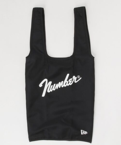 NUMBER (N)INE（ナンバーナイン）の「Cap Pouch ECO Bag   number⑨ / Cap Pouch S w/MINI ECO TOTE NUMBER (N)INE SCRIPT（トートバッグ・メンズ・ブラック・FREE）」の11枚目の写真