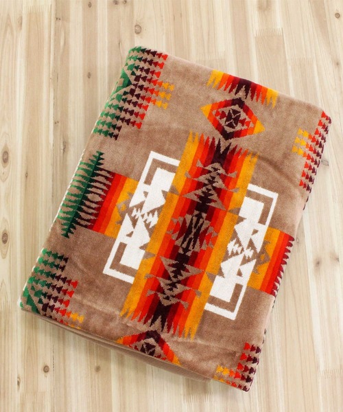PENDLETON（ペンドルトン）の「ブランケット オーバーサイズ ジャガード タオル OVERSIZED JACQUARD TOWEL（ブランケット・メンズ・A/B/C/D/G/E/H/I/F/J/K・ONE SIZE）」の6枚目の写真