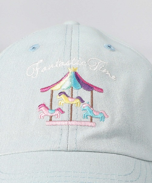 MPS（エムピーエス）の「【MPS】モチーフキャップドリーム（キャップ・キッズ・ピンク/サックスブルー/パープル・フリー）」の18枚目の写真