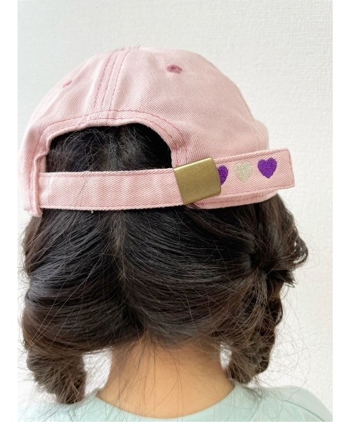 MPS（エムピーエス）の「【MPS】モチーフキャップドリーム（キャップ・キッズ・ピンク/サックスブルー/パープル・フリー）」の19枚目の写真