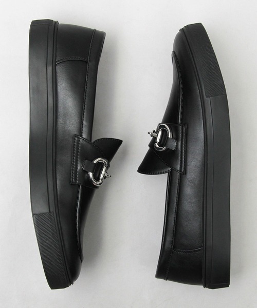 glabella（グラベラ）の「フェイクレザー ビットローファー スニーカー / ドレススニーカー / ビジネススニーカー / 黒スニーカー（ローファー・メンズ・ブラック・S/M/L）」の15枚目の写真