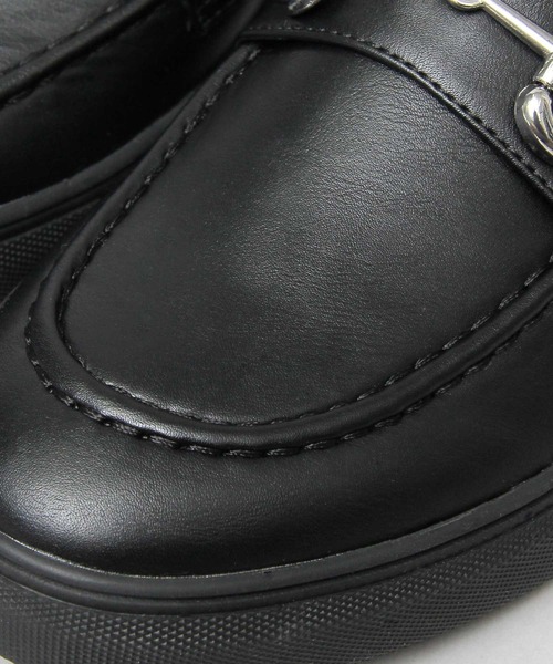 glabella（グラベラ）の「フェイクレザー ビットローファー スニーカー / ドレススニーカー / ビジネススニーカー / 黒スニーカー（ローファー・メンズ・ブラック・S/M/L）」の11枚目の写真