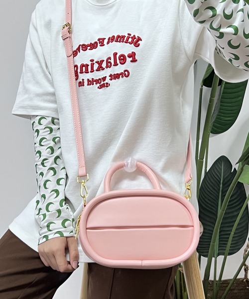 LA VORAGINE(ラ ヴォラジネ)の「2WAYデザインショルダーバッグ/ハンドバッグ(ハンドバッグ・レディース・ブラック/ピンク/イエロー/ブルー・FREE)」の9枚目の写真