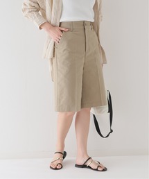 ウォッシャブルコットンツイルショートパンツ