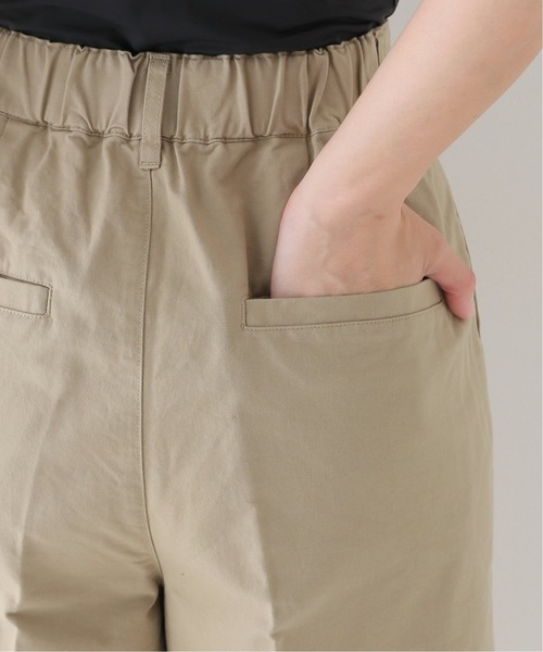 JOURNAL STANDARD relume(ジャーナルスタンダード レリューム)の「ウォッシャブルコットンツイルショートパンツ(その他パンツ・レディース・ベージュ/ブラック・FREE)」の13枚目の写真