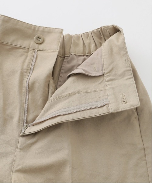 JOURNAL STANDARD relume(ジャーナルスタンダード レリューム)の「ウォッシャブルコットンツイルショートパンツ(その他パンツ・レディース・ベージュ/ブラック・FREE)」の11枚目の写真