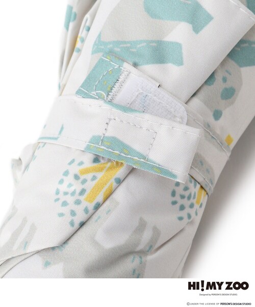 SHOO・LA・RUE（シューラルー）の「【コラボ】HI! MY ZOO 晴雨兼用 折りたたみ傘（その他雑貨・レディース・ネイビー/アイボリー/ピンク系・00）」の10枚目の写真