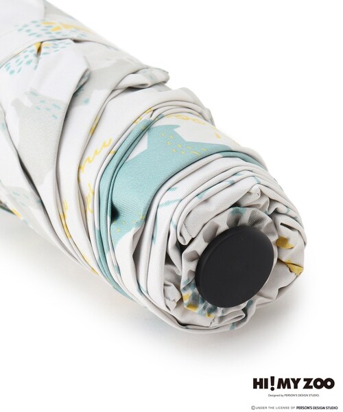 SHOO・LA・RUE（シューラルー）の「【コラボ】HI! MY ZOO 晴雨兼用 折りたたみ傘（その他雑貨・レディース・ネイビー/アイボリー/ピンク系・00）」の11枚目の写真