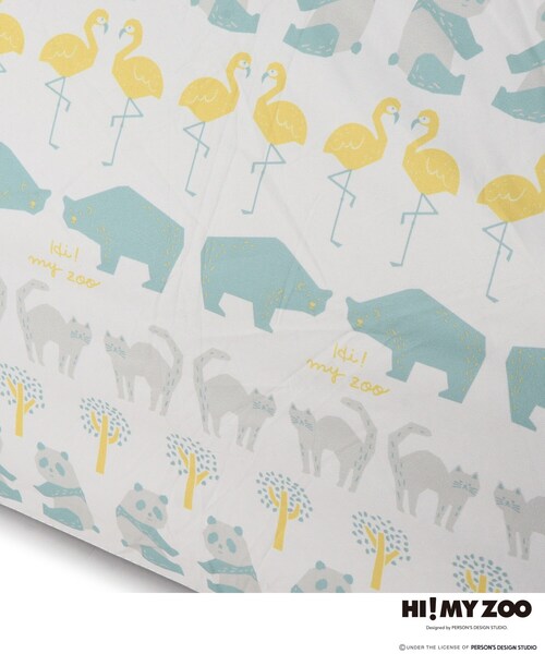 SHOO・LA・RUE（シューラルー）の「【コラボ】HI! MY ZOO 晴雨兼用 折りたたみ傘（その他雑貨・レディース・ネイビー/アイボリー/ピンク系・00）」の12枚目の写真