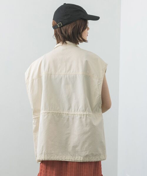 RETRO GIRL（レトロガール）の「ミリタリーベスト（その他アウター・レディース・ブラック/グリーン/アイボリー・FREE）」の10枚目の写真