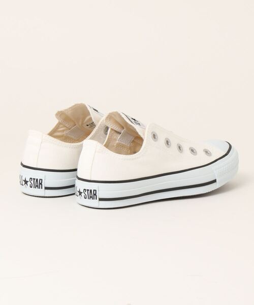 CONVERSE ALL STAR(コンバースオールスター)の「ALL STAR SLIP Ⅲ OX / オールスター スリップ Ⅲ OX(スニーカー・メンズ・ホワイト・3.5/4/4.5/5/5.5/6.5/7/7.5/8/8.5/9/9.5/10.5/3)」の2枚目の写真