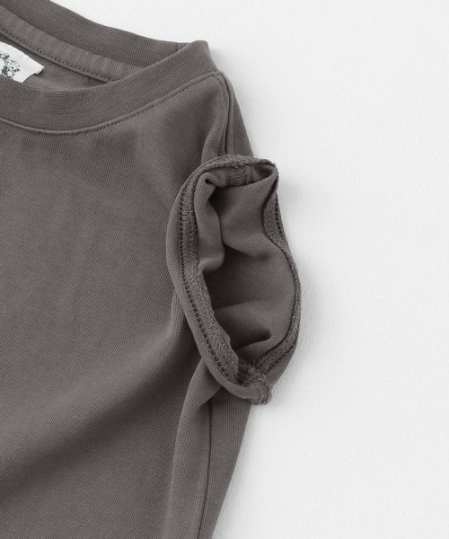 URBAN RESEARCH DOORS（アーバンリサーチドアーズ）の「ピグメントノースリーブカットソー(KIDS)（Tシャツ/カットソー・キッズ・チャコールグレー/ミント・120/105/150/135）」の18枚目の写真