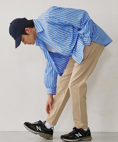 coca（coca）（コカ）の「＼新色追加／EXストレッチイージーパンツ（その他パンツ・メンズ・ブラック/ネイビー/カーキ/グレー/ダークブルー/ライトベージュ/ベージュ/ダークベージュ・M/L/XL）」の3枚目の写真