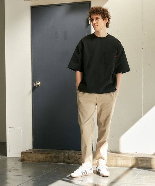 CAMBIO ハイストレッチ　イージーパンツ　L CAMBIO(カンビオ)】Stretch Nylon Balloon Silhouette Easy